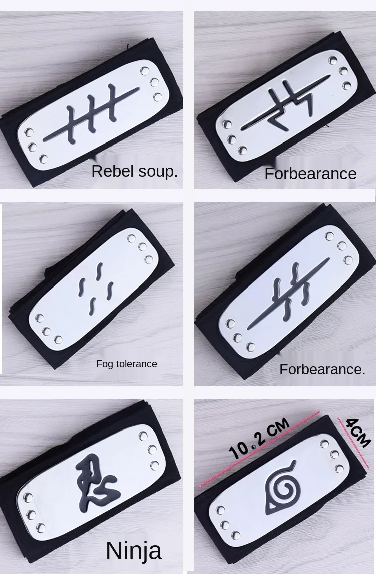 Cosplay&ware Ninja Forehead Protection Headband Cosplay Props Cartoon Role Play Costumes Children Hair Accessories -Zentai shop online Hd242ce5a8802466b84900fccdceb235a6.jpg