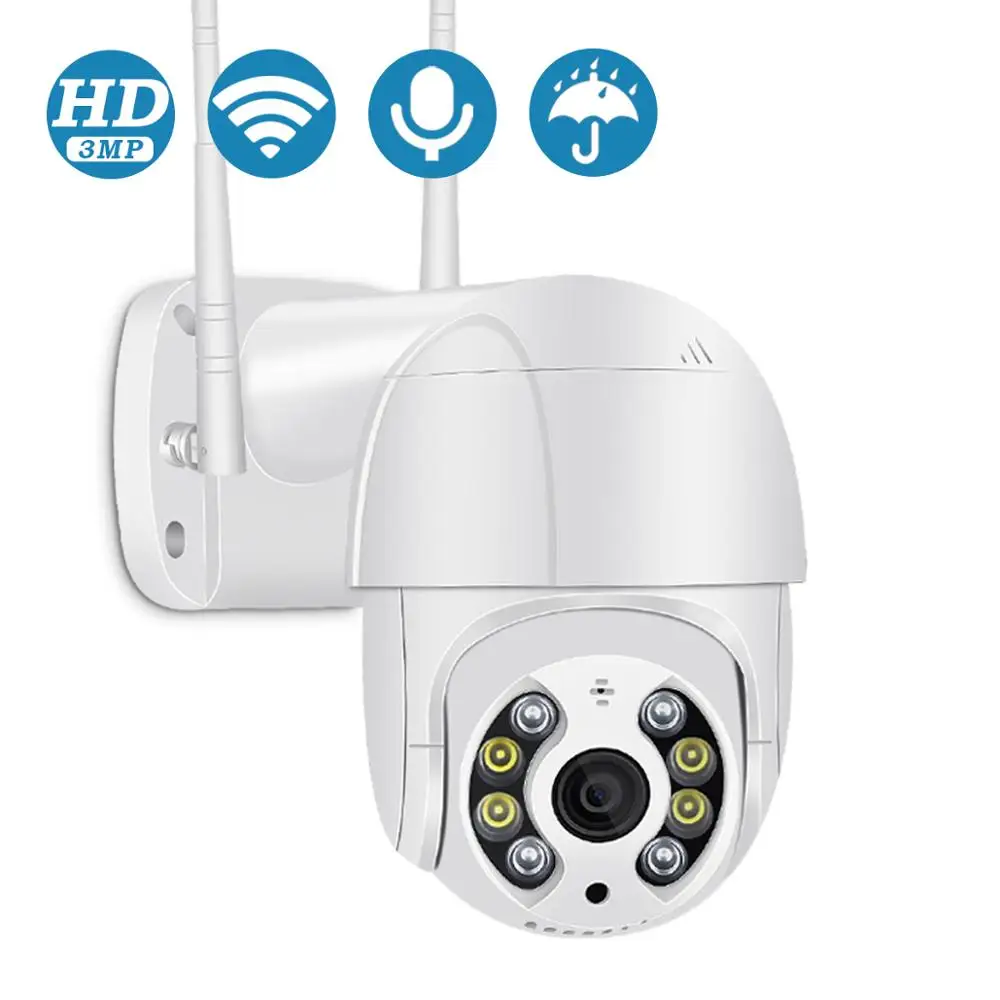 BESDER 3MP мини WiFi камера движения голосовое оповещение обнаружение человека