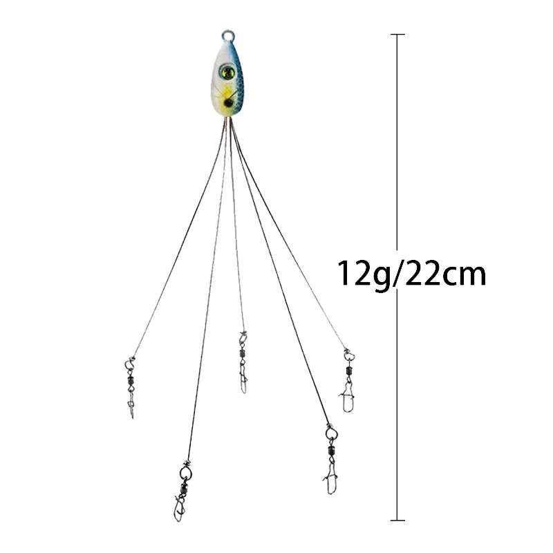 Ultimate 5-Arm Umbrella Rig with Spinner
