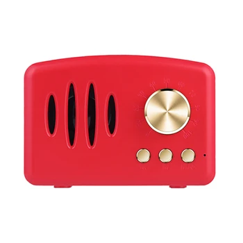 

Portable Bluetooth Speaker Radio Mini Retro Bluetooth Speaker Stereo
