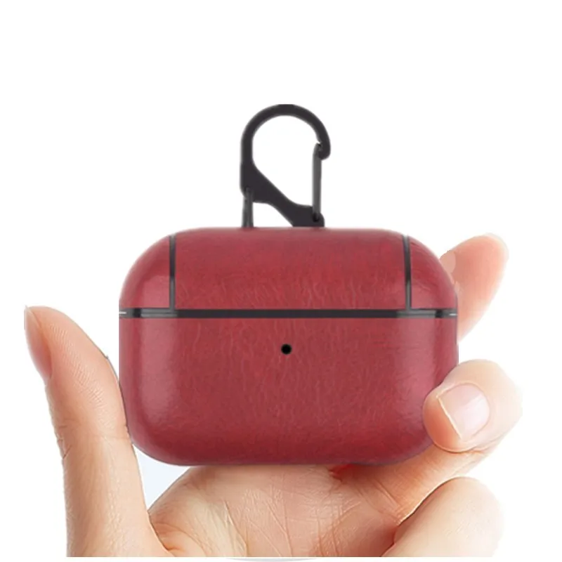 Чехол из искусственной кожи для Air Pro чехол оболочка наушников air pro Apple AirPods