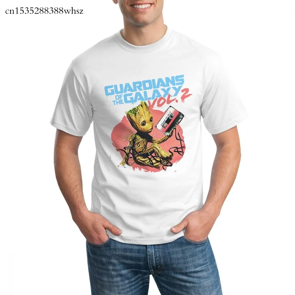 

Guardians T-shirt Galaxy Volume 2 Groots graphic t shirt for men 2020