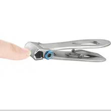 Прямая поставка и черные Серебряные кусачки для ногтей из нержавеющей стали Ноготь Nov.21