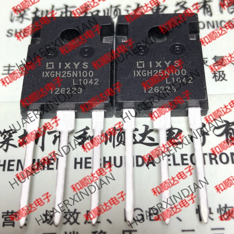 10 шт./лот, новое и оригинальное IXGH25N100 TO-247