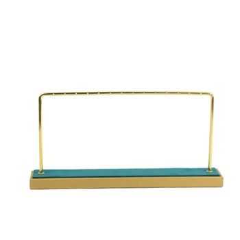 

Pendant Necklace Display Holder Earrings Ring Display Stand Solid Wood Chain Showcase