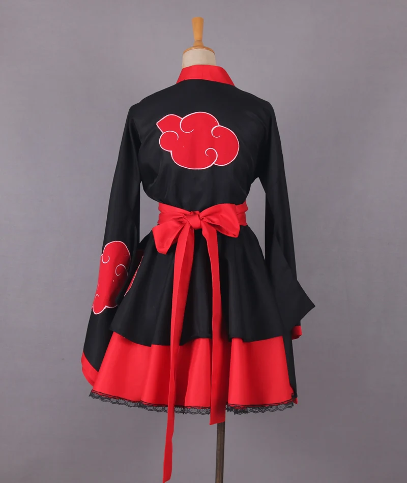 Индивидуальные Наруто Ураганные Хроники Наруто Узумаки женский Лолита кимоно платье парик Аниме Косплей Костюм для женщин одежда
