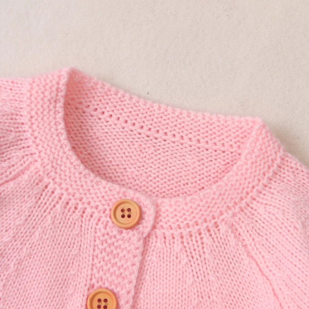 Г. Кардиган для маленьких девочек, пальто детский свитер, пуловер весенне-осенний вязаный свитер с длинными рукавами для школьниц, От 0 месяцев до 2 лет