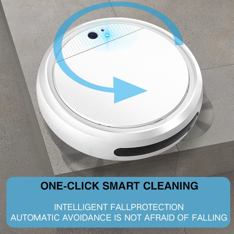 US $38.26 Robot Vacuum Cleaner Smart Disinfection Sweep Wet Mopping Scrubber Vacuum Cleaner Robotic Run 60 Mins Vacuum Cleaners For Home