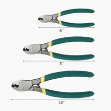 1PC 6''/ 8''/10'' High Carbon Steel Wire Cutter Hand Tool Mini Pliers Cable Cutter Electric Wire Cutting Stripper Pliers