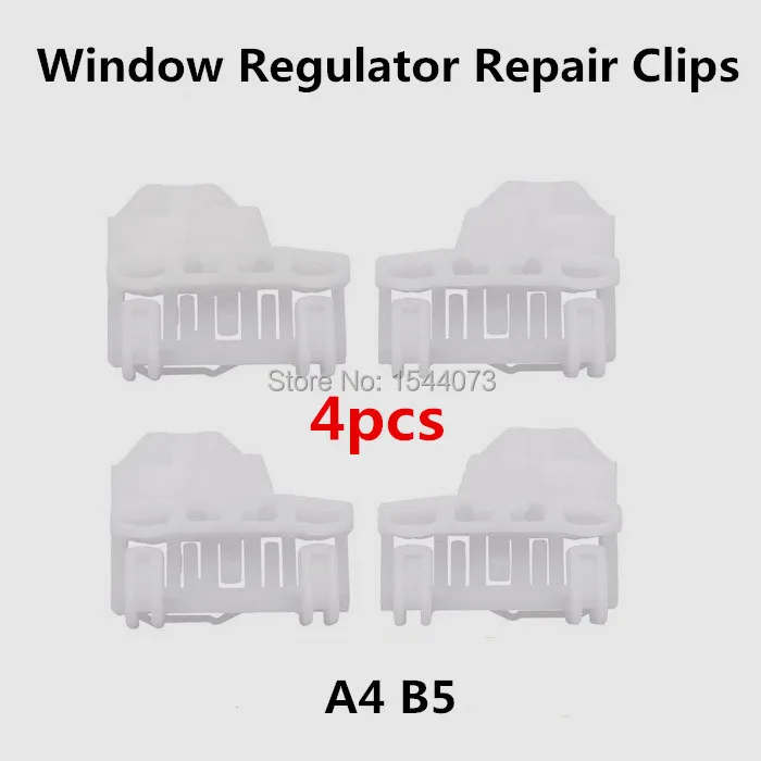 

4pcs /set For Audi A4 8D5 (B5) Window Regulator Repair Clips 1991-2001 Front Left And Right