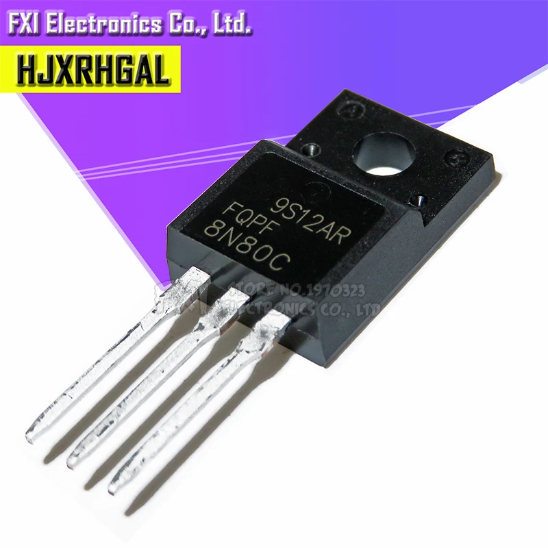 10 шт. FQPF8N80C 8N80C TO-220 8N80 TO220 MOS FET tr
