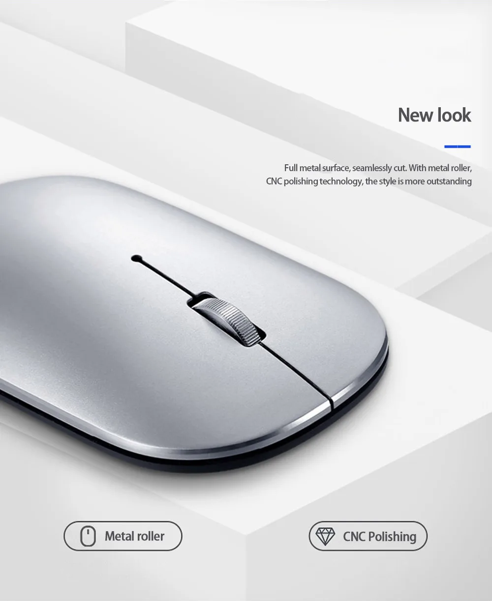 Lenovo Xiaoxin Air mouse беспроводной(Bluetooth) двухрежимный с поддержкой 4K dpi официальная проверка для Windows7 8 10, Mac