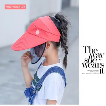 

Female Transparent Protective Hat Fisherman Hat Fashion Anti Saliva Outdoor Anti-Fog Men Antiviru Uv Face Mask Hats Outdoor Cap