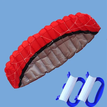 

2.5M Dual Line Parafoil Kite Power Braid Sailing Children Adults Paragliding Kids Kitesurf Beach Kiteboard Flying Kites Baby Toy