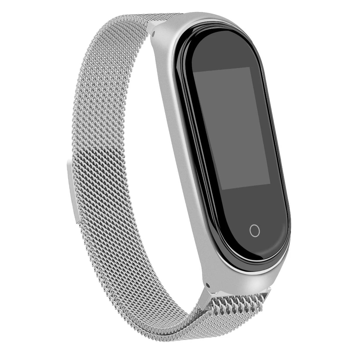 Для Xiaomi mi Band 4 смарт-браслет универсальный из нержавеющей стали Рамка mi lanese магнитный ремешок-петля Smartband для mi Band 3