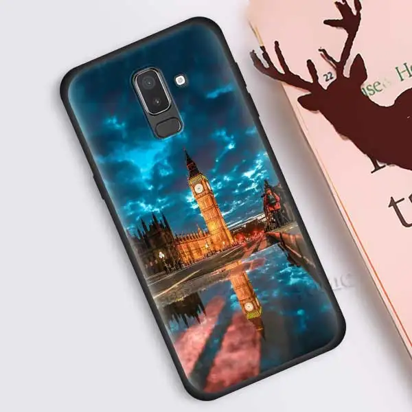 B05 Лондонским Биг Бен Англия чехол для samsung Galaxy J8 J6 J4 A6 A7 A8 A9 плюс M10 M20 M30 S M40 силиконовый чехол для телефона с изображением на задней панели Чехол - Цвет: B05