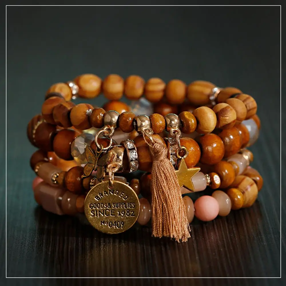 National Style Bracelet Bohemia Multi Layer
