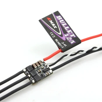 

Emax BLS Bullet 12A Super small purple bullet ESC For Multi-axis crossing machine FPV RC airplane RC helicopter accessories