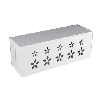 

Nordic Storage Boxes Wire Organizer Box Cable Management Electrical Outlet Bins For Power Strip Multi-Charger Wire
