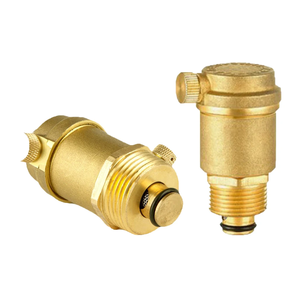 2x Brass Automatic Float Vent DN25 Brass Air Vent Valve 1.6MPa, DN20/DN25Valves & Parts