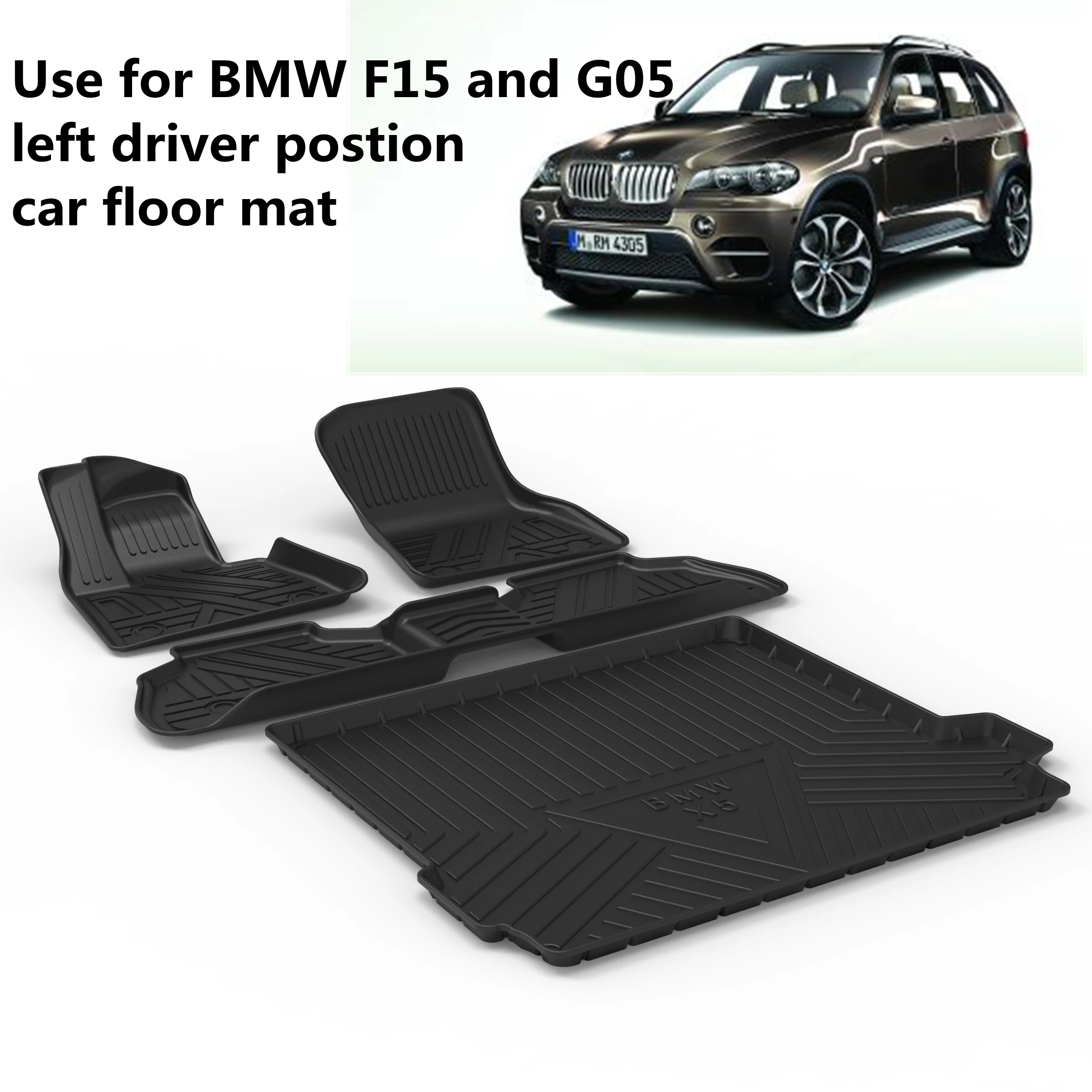 BMW F15,g05,x5,カスタムカー,全天候型,車のフロアマット,BMW x5,g05,f15,防水トランクマットx5,フロアマットに適しています  AliExpress