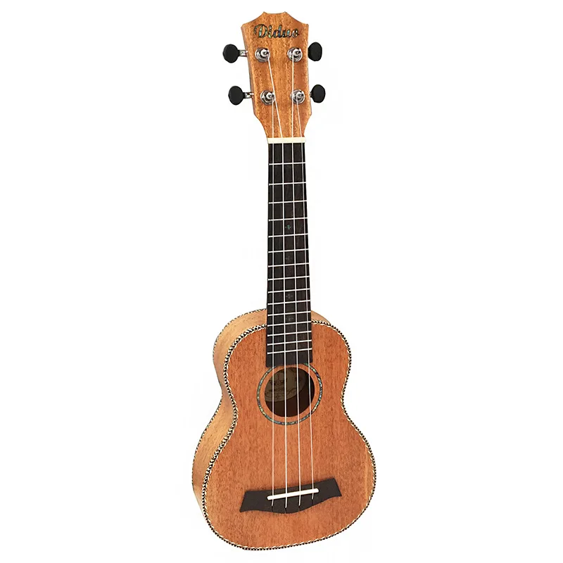 

21-Inch Veneer Ukulele Selvage Mahogany D-10U Hawaii Ukulele Single Face