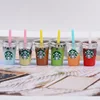 6PCS miniature food play drink coffee cup model 1/12 ob11 furniture scene diy mini doll house 1 / 6BJD kitchen food toy 1
