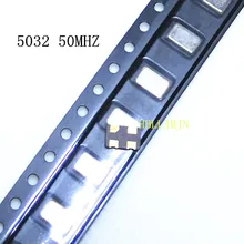 10 шт. 50 МГц 50,000 МГц 4Pin 5032 OCS активный smd Кварцевый резонатор кристалл