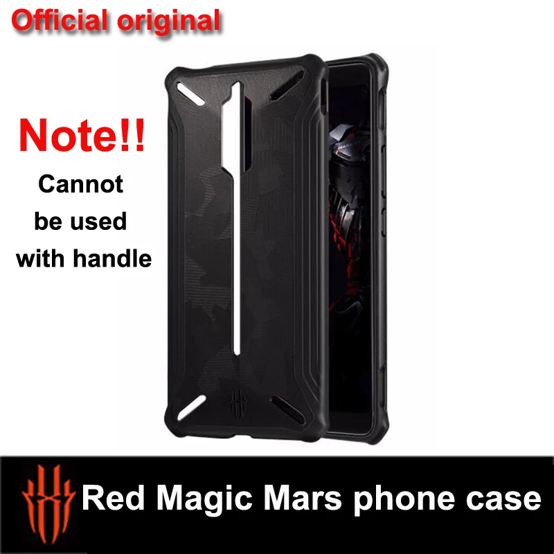 Официальный чехол для Nubia Red Magic Mars с ручкой, специальный чехол с двумя слайдами, игровой чехол, поддержка геймпада для RedMagic Mars