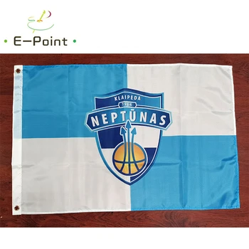 

Lithuania BC Klaipeda Neptunas 1964 Flag 2*3ft (60*90cm) 3*5ft (90*150cm) Size Christmas Decorations for Home Flag Banner Gifts