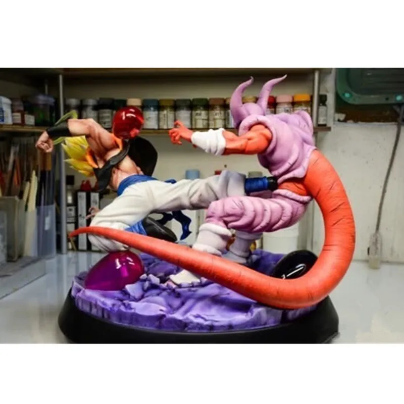 57 см аниме Dragon Ball Супер Saiyan Vegeta VS Janemba PDHc воин GK статуя смола фигурка Коллекционная модель игрушки M3549