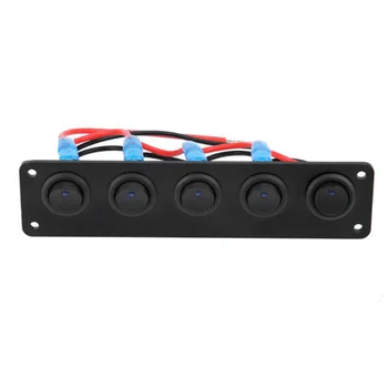 

Universal Rocker Switch Panel 12V-24V Waterproof Accessories 165x40x70mm