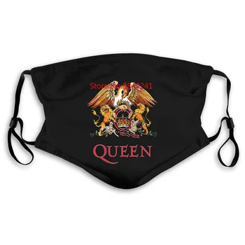

Queen Crest Logo Freddie Mercury Rock Official Mens Unisex Boy Men Mask women kid's PM2.5