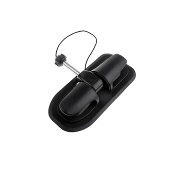 

2pcs Black Oar Holder Boat Accessories Watercraft Replacement Parts Canoe Mount Fishing Plastic Kayak Paddle Clip Universal