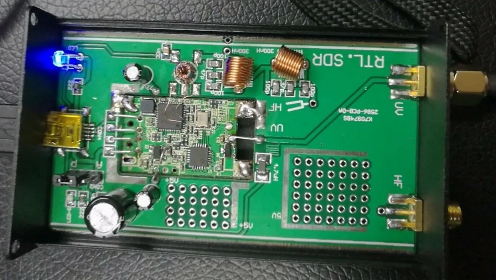 kits diy receptor sintonizador usb uv hf am fm cw