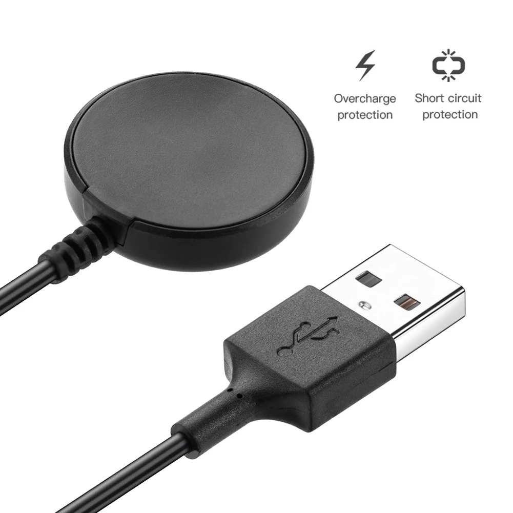 1m Wireless Charging Cable for Samsung Galaxy Watch 3 Active 1 2 Sports Watch USB Power Supply Line Cradle Adapter Cord Wires