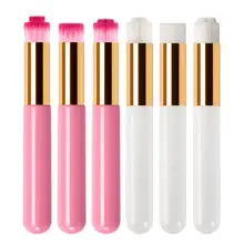 3 шт. щетки для очищения пор мягкая носовая щетка для мытья носа удаление черных точек щетки для чистки носа щетка для теней для носа