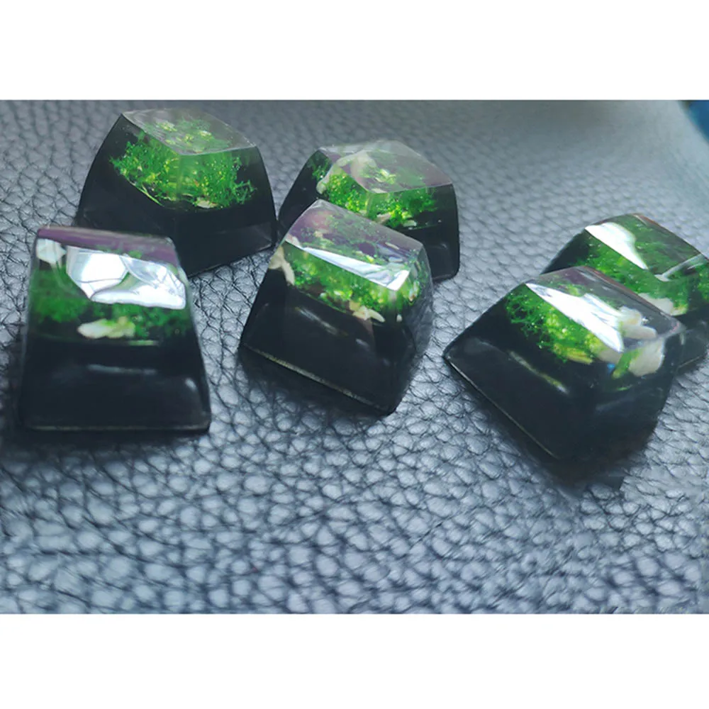 Дизайн Grassland колпачки для ключей с подсветкой переключателя Cherry Mx механическая