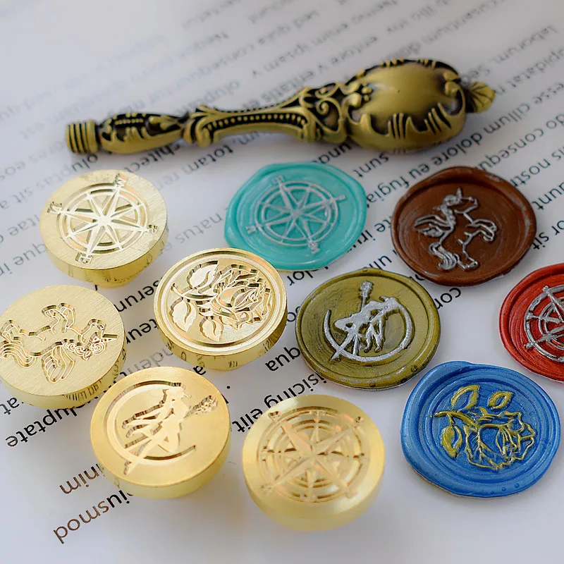 Sailor Moon Wax Seal Beautiful Envelope Seal Lacquer Character Pattern Invitation Greeting Card Sealingstamp Gift