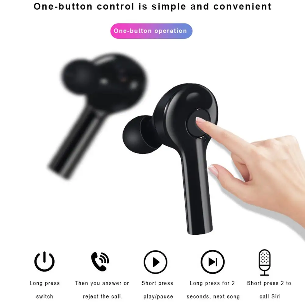 33 языковой перевод Bluetooth гарнитура TWS5.0 стерео активное шумоподавление с зарядным ящиком спортивные наушники для перевода