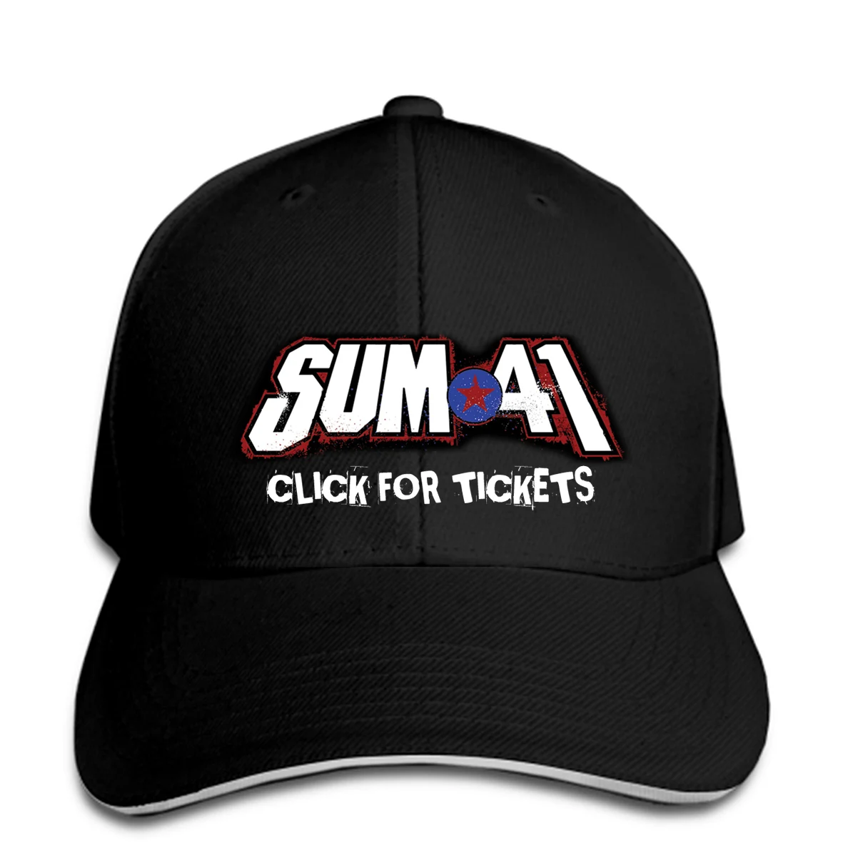 Для мужчин Бейсбол Кепки Sum 41 band логотипы Snapback Кепки Для женщин шляпа с остроконечным