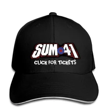 Для мужчин Бейсбол Кепки Sum 41 band логотипы Snapback Кепки Для женщин шляпа с остроконечным