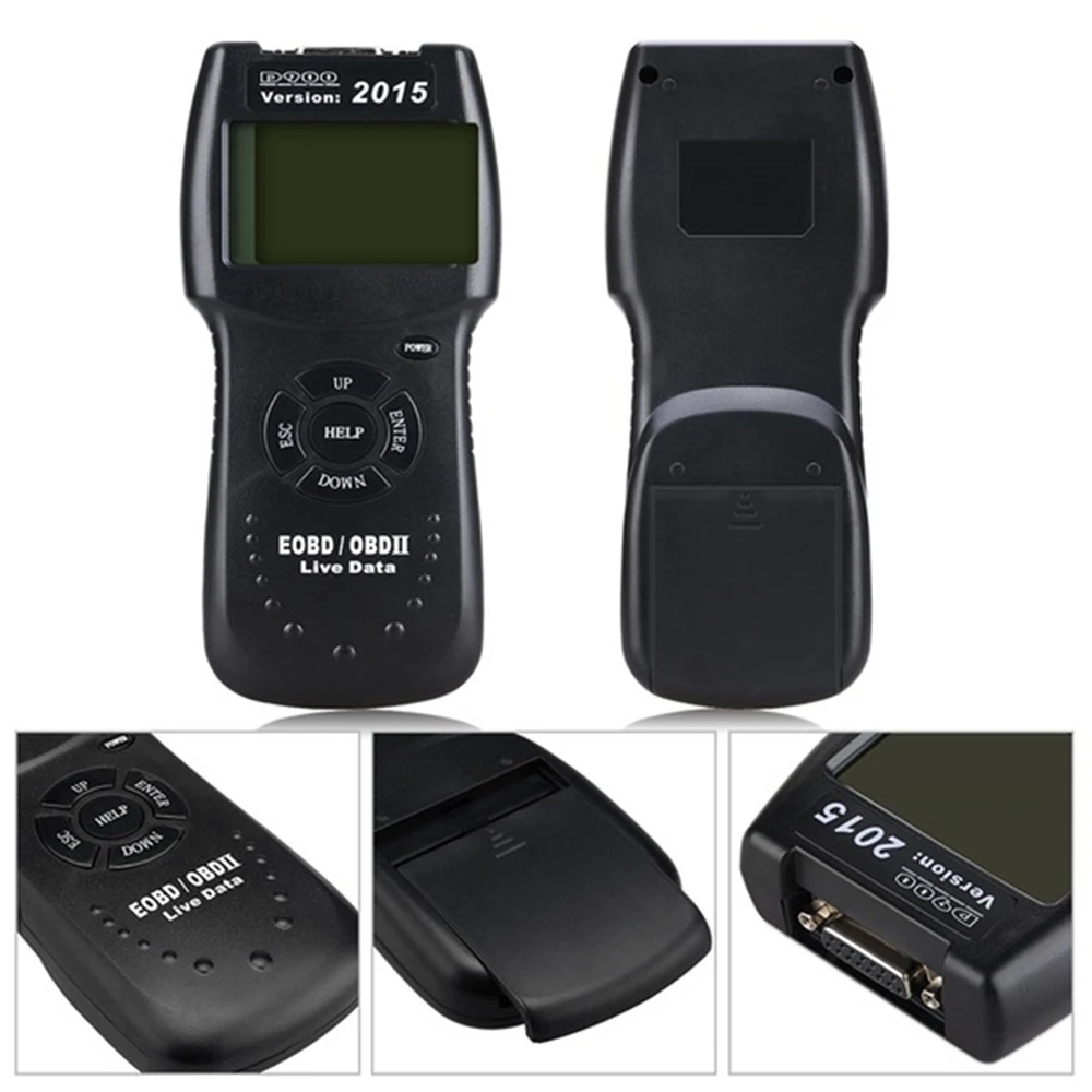 D900 автомобильный диагностический универсальный CANBUS OBD2 EOBD сканер данных в режиме реального времени считыватель кодов неисправностей диагностический инструмент сканирования