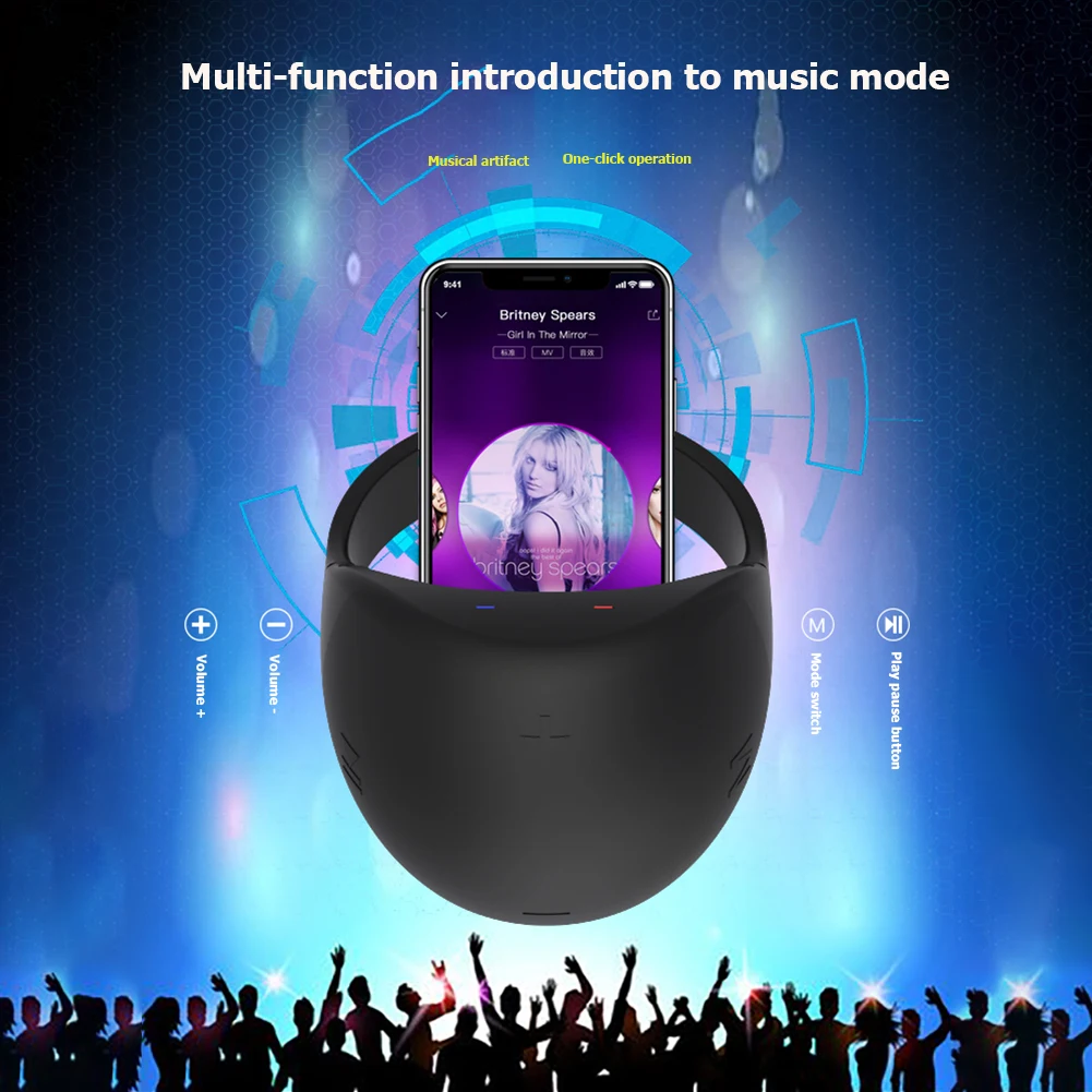 Кольцо Bluetooth пульт дистанционного управления R51 носимый палец легкий модный