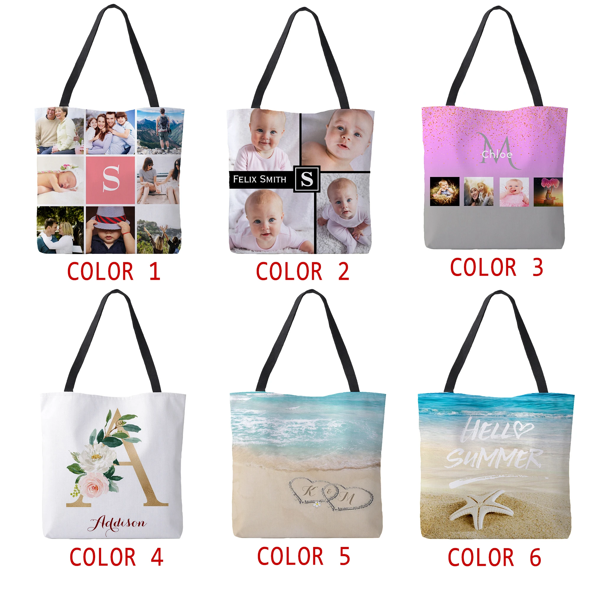 LVYZIHO Custom Photo Kids Bag  All-Over-Print Tote Bag