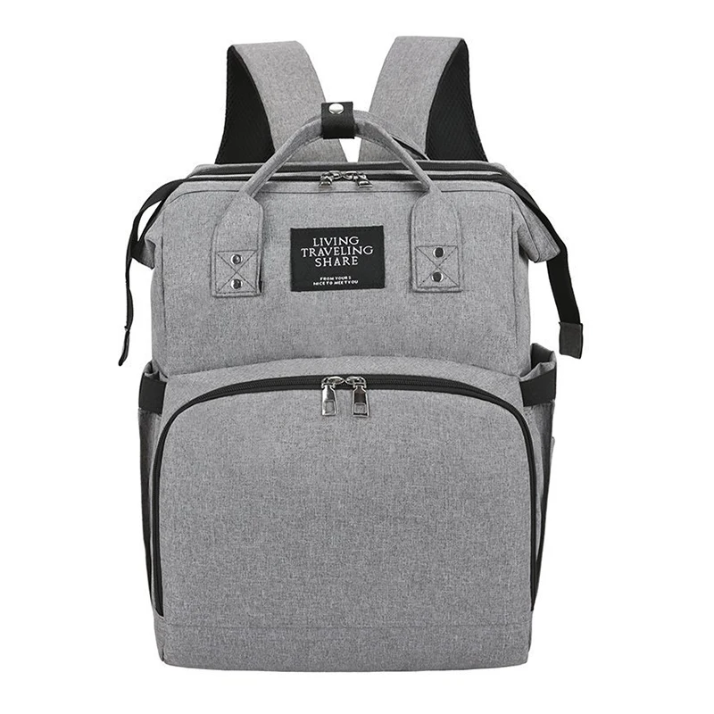 

Baby Diaper Backpack Crib Newborn Nappy Organizer Fashion Mummy Bag Waterproof Kids Nursing Pouch Portable Infant Stroller Bag