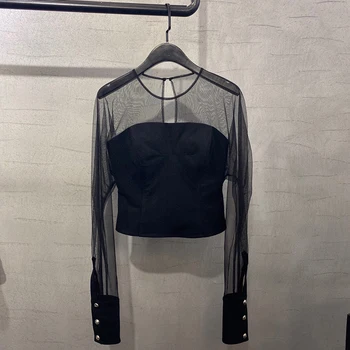 

Women Fashion Black Shirt Blouse Sleeveless Boho Top Lady Sexy Blouse Style Femme