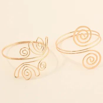 

Lexie Diary 2020 New Arrival Fashion Creative Hollowed-out Arm Ring with Geometric Pattern for Women Accessory Jewellery