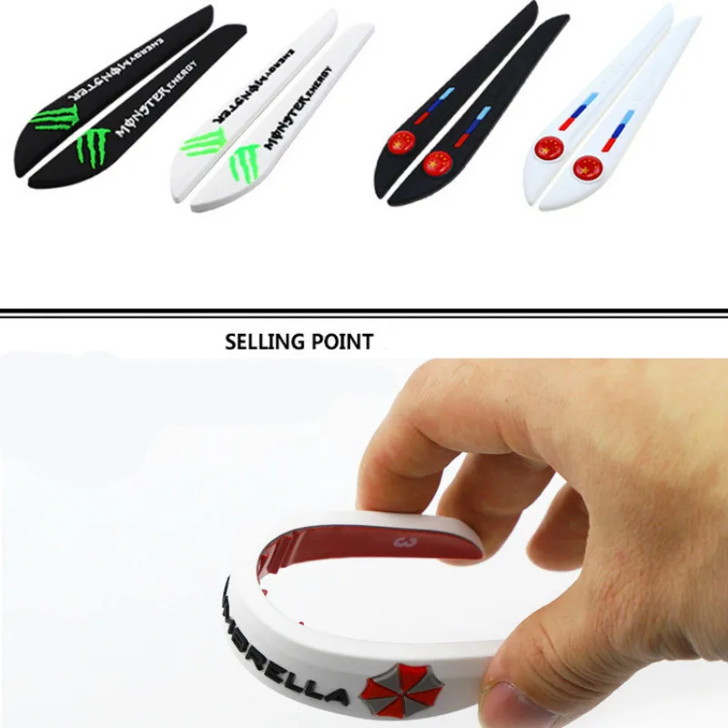 Car protection sticker car rearview mirror sticker for ford edge armour decorative sticker car protector CC bumper rubber