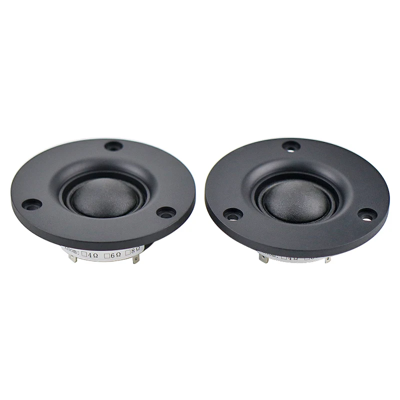 GHXAMP 3 Inch Dome Tweeter Speaker 4OHM 20W Silk Film Treble 25 Core Home Theater for Bookshelf 5.1 Loudspeakers 90dB 2PCS